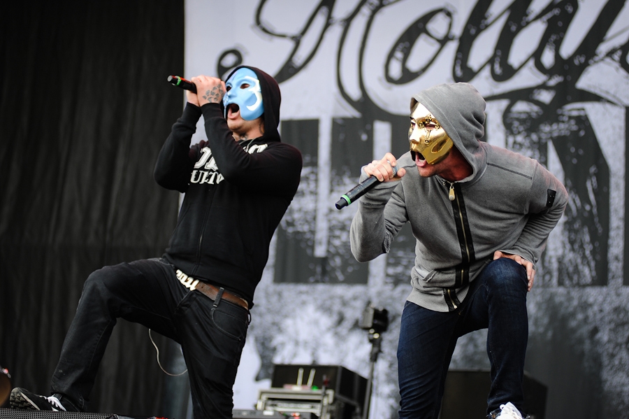 Die Maskenmänner geben Gas ... – Hollywood Undead bei Rock Am Ring 2011