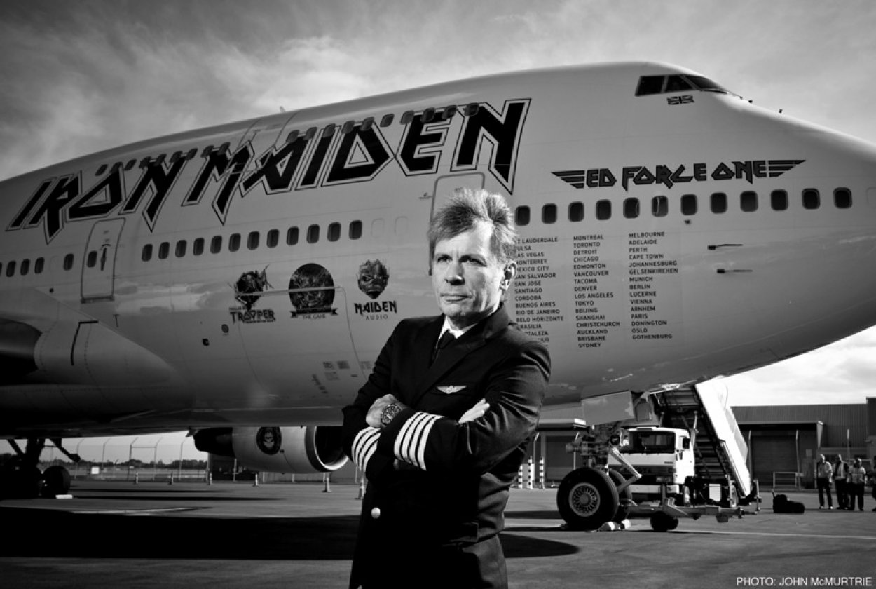 Ausgewählte Fotos aus dem Buch – Vor der Iron Maiden-Boeing