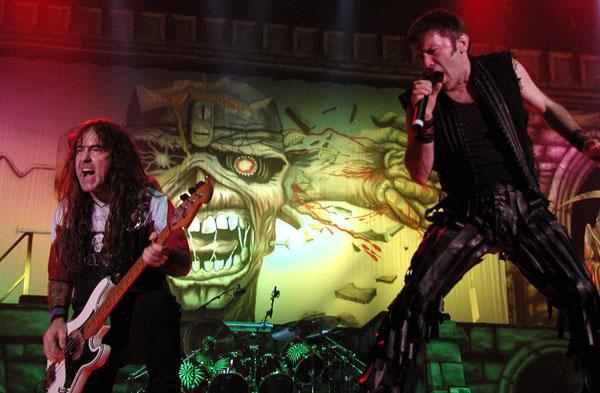 Iron Maiden präsentierten sich auf der "Dance Of Death"-Tour in Höchstform. – 