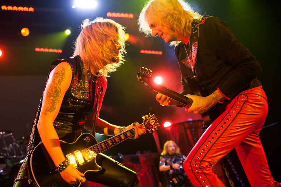 Judas Priest – Die Metal-Urviecher in Düsseldorf. – Richie Faulkner und Glenn Tipton.