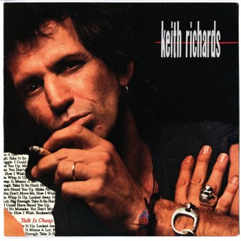Keith Richards - Talk Is Cheap - 30th Anniversary Edition Artwork