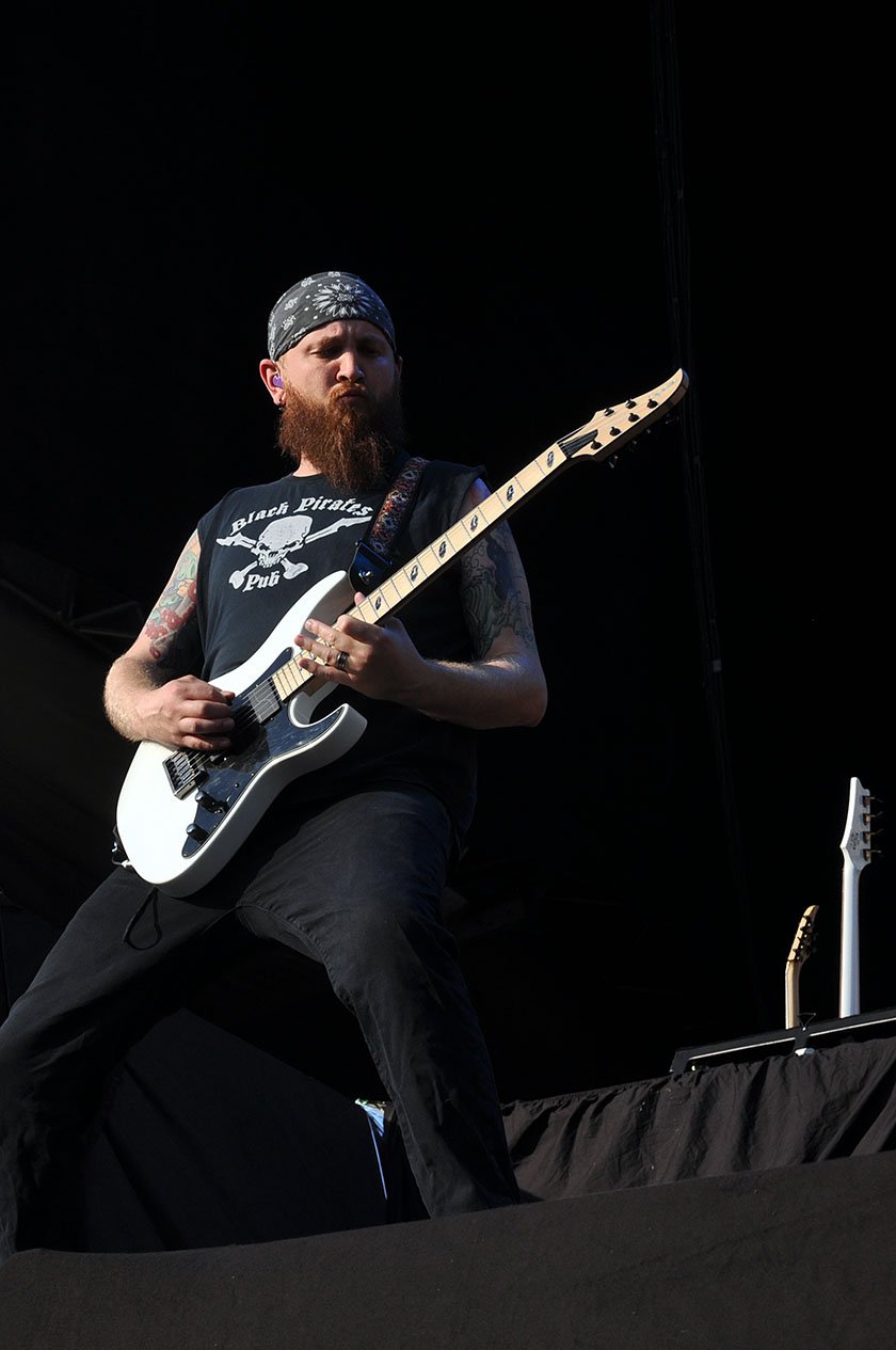 Iron Maiden-Support in Freiburg. – Killswitch Engage.