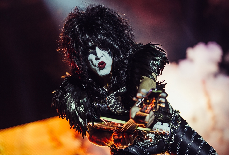 Kiss – Headliner bei der Erstauflage des Festivals. – Paul.