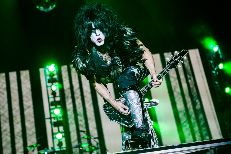 Kiss – Headliner bei der Erstauflage des Festivals. – Paul Stanley.
