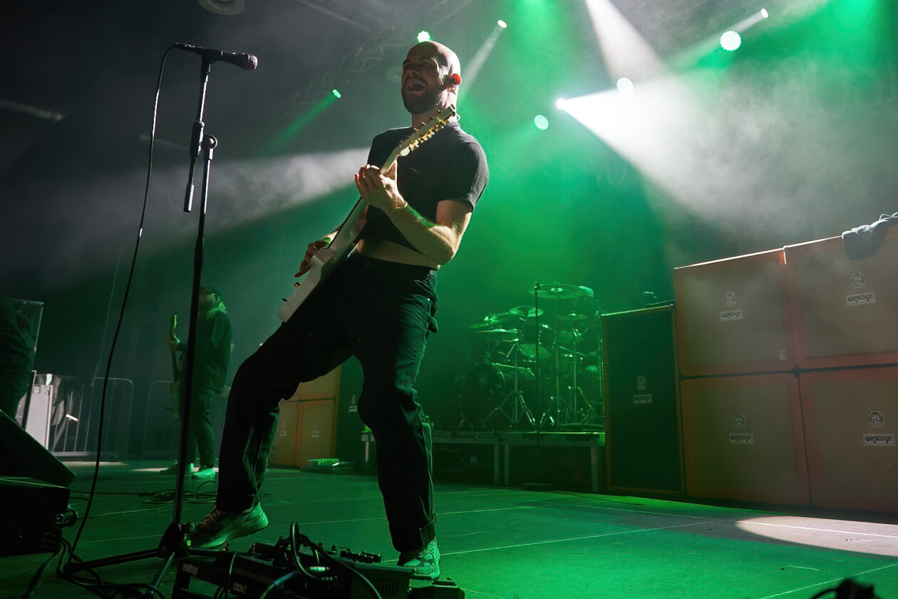 Das Hardcore-Phänomen um Sänger Bryan Garris aus Kentucky on stage. – Knocked Loose.