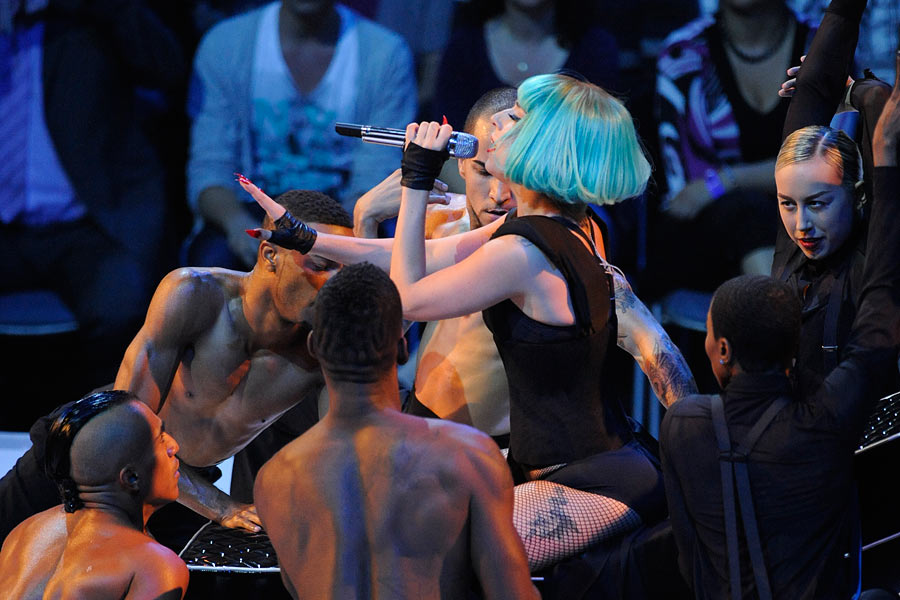 Lady Gaga – Lady Gagas Auftritt beim Finale der Topmodels