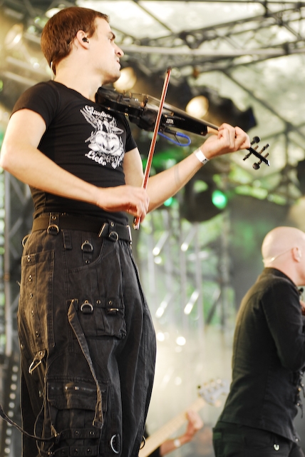 Letzte Instanz live beim Amphi Festival 2008. – 