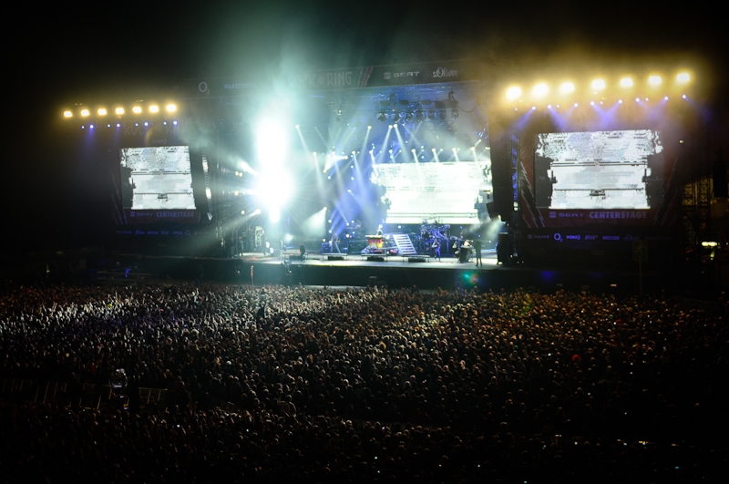 Linkin Park – Mit Deutschland-Flagge auf der Bühne. – Rock am Ring.