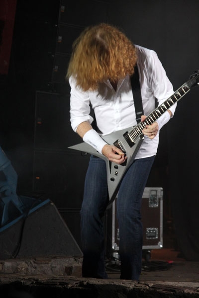 Mehr als Flüstern war nicht drin. – Megadeth