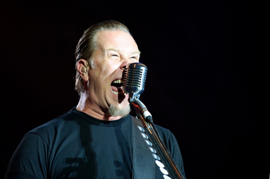 Metallica – Mit den Big Four im französischen Amneville. – Mr. Hetfield.