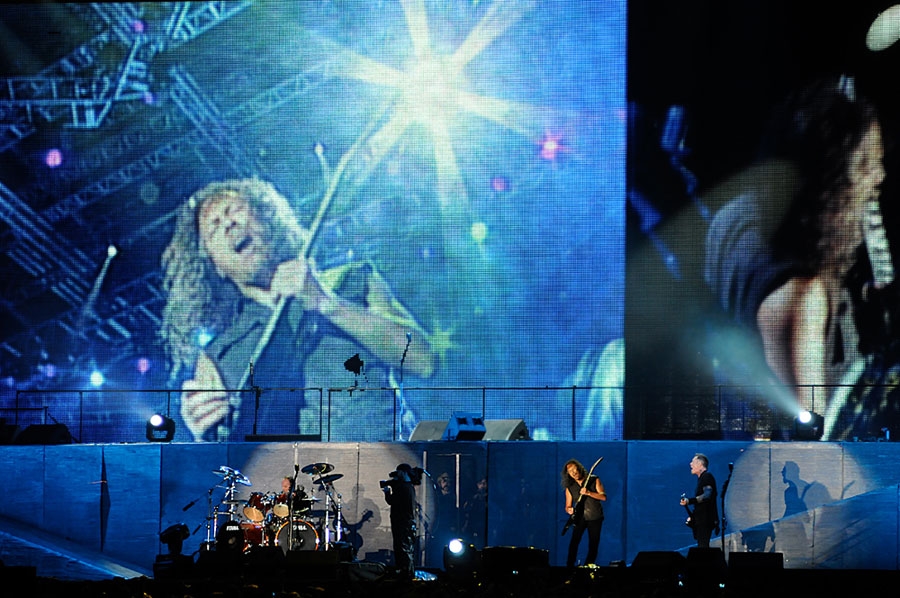 Metallica in Jonschwil 2010. – Metallica.