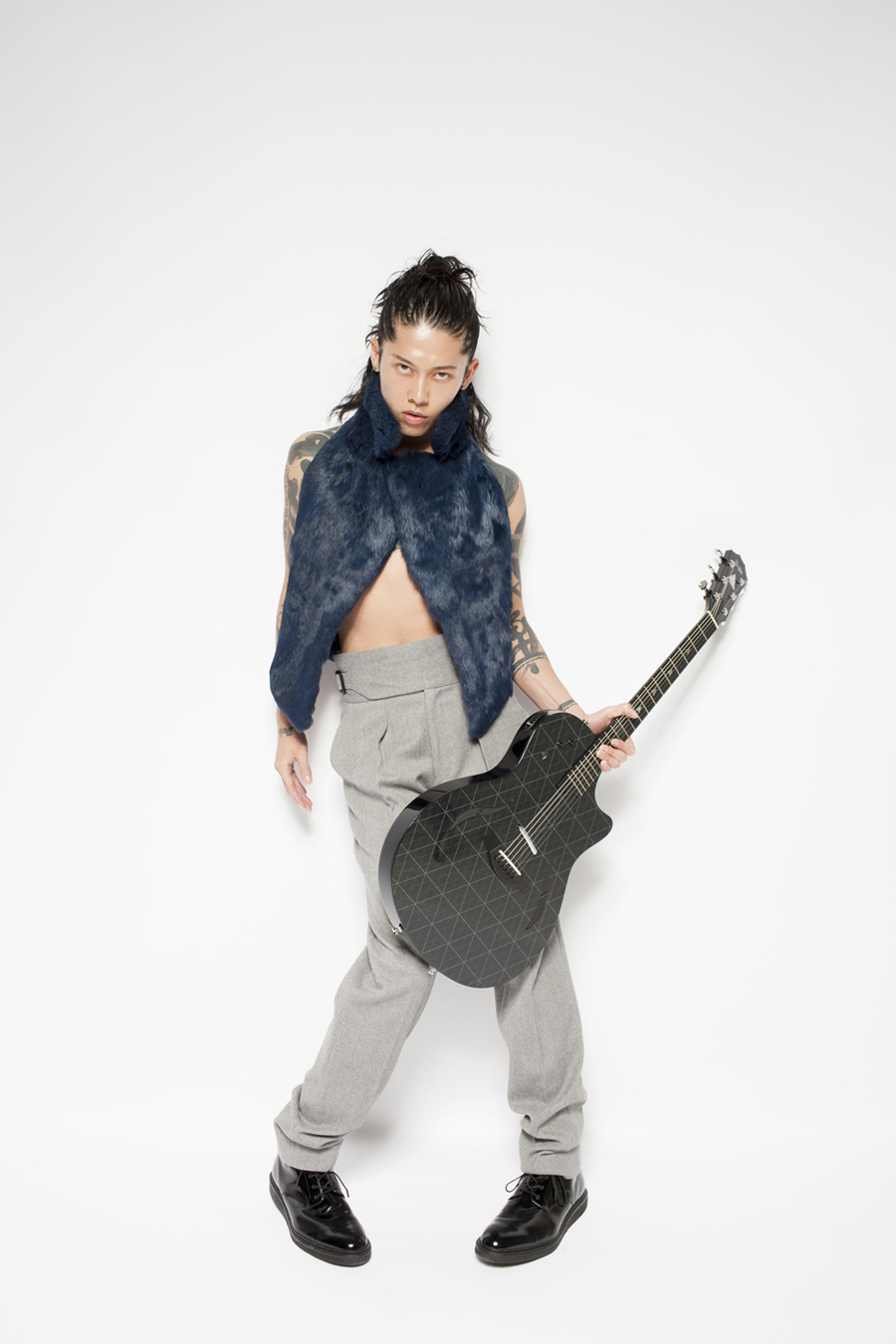 Fotos zum Albumrelease von "Miyavi". – Als Stilikone war Miyavi schon immer bekannt.