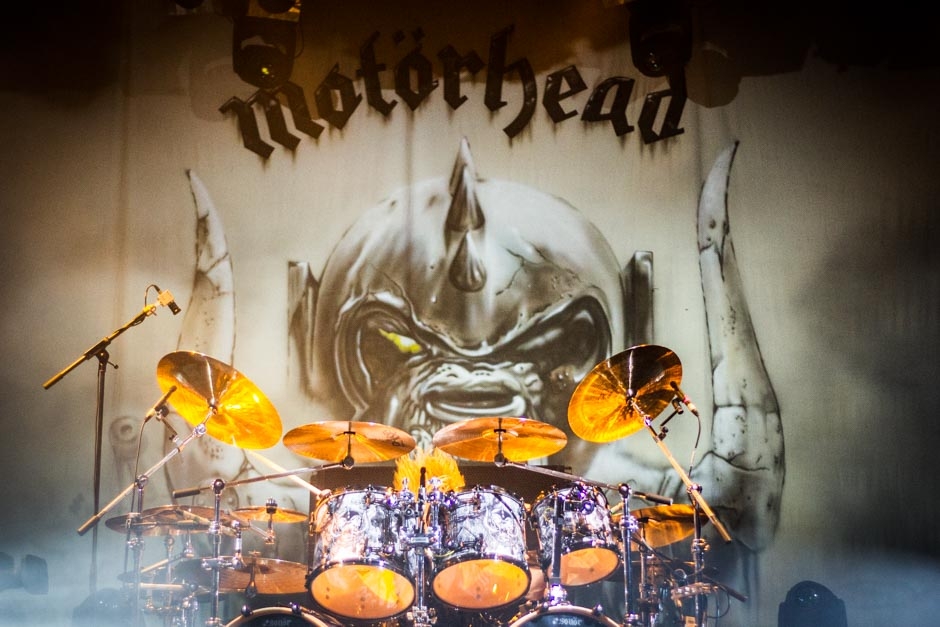 Motörhead – Band-Maskottchen Snaggletooth.