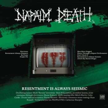 Napalm Death - Resentment Is Always Seismic - A Final Throw Of Throes Artwork