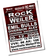 Rock in Weiler: Die Emil Bulls packen die Dampframme aus