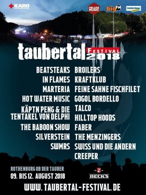 Taubertal Festival: Marteria, Beatsteaks u.a. auf der Eiswiese