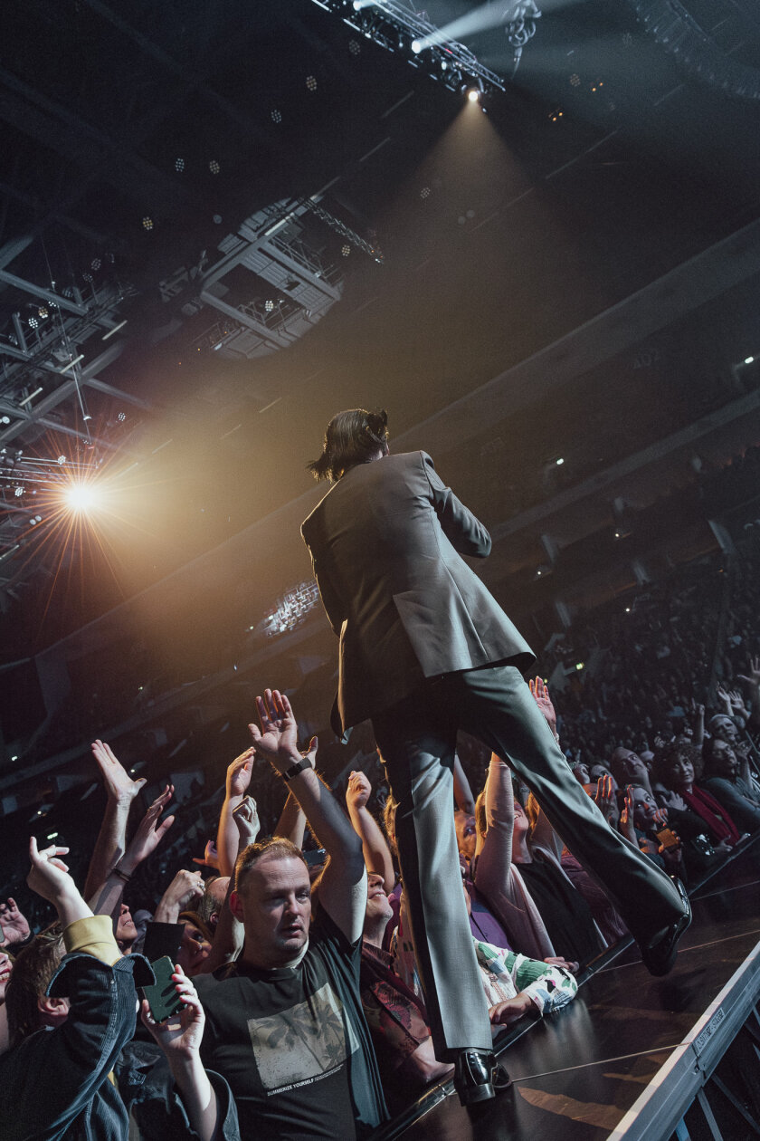 Der britische Alternative-Star und seine Band luden zur Messe. Und das Volk kam. – Nick Cave.