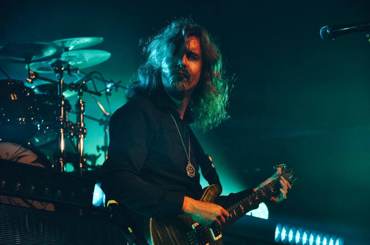 Opeth – Letzte Chance vor dem neuen Album: Nach Wacken machen Åkerfeldt und Co. halt für eine intime Clubshow. – "Wir wissen gar nicht, wie man den Song spielt", scherzt Åkerfeldt.