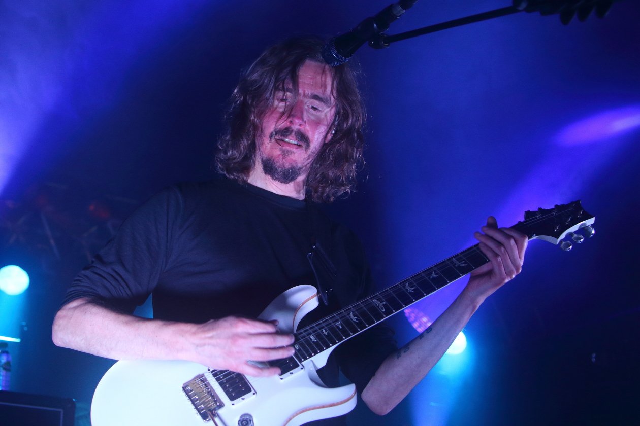 Opeth – Mikael Åkerfeldt und Co. auf "Sorceress"-Tour. – Mikael Åkerfeldt.