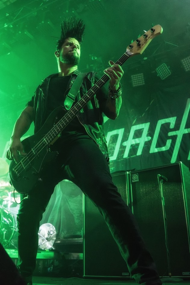 Papa Roach – On stage mit In Flames. – Tobin Esperance.