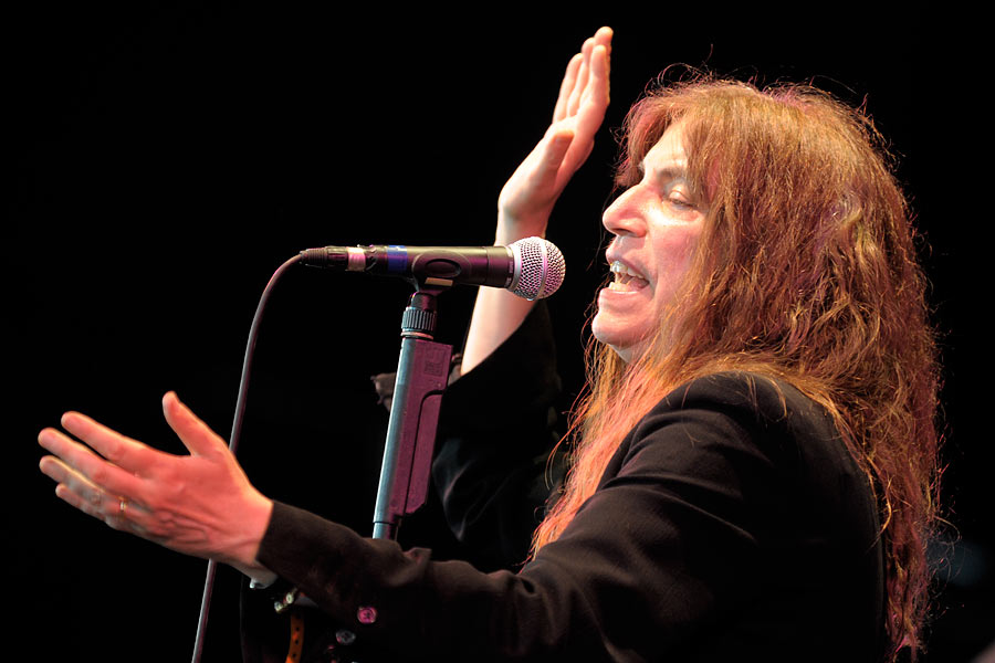 Die Grande Dame des Alternativerock auf der Museumsmeile. – Patti Smith.