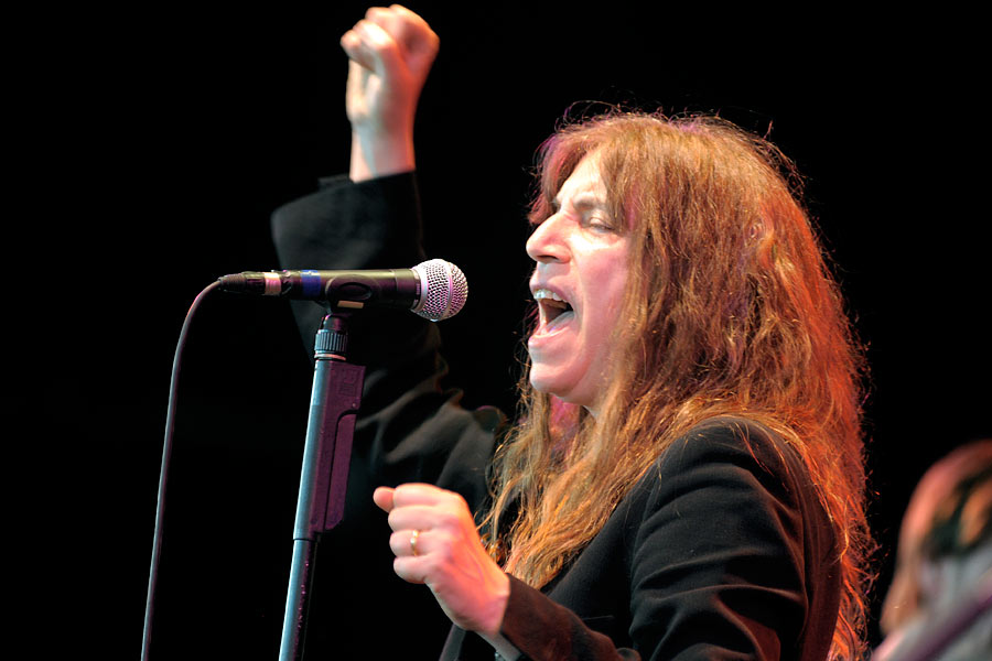 Die Grande Dame des Alternativerock auf der Museumsmeile. – Patti Smith.