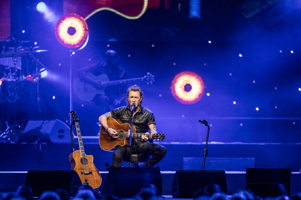 Auf "MTV Unplugged"-Tour. – Peter Maffay.