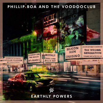 Phillip Boa & The Voodooclub - Earthly Powers Artwork