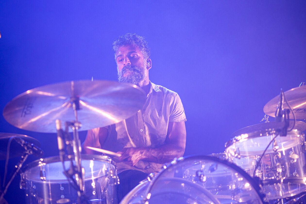 Phoenix – Live-Drummer Thomas Hedlund.