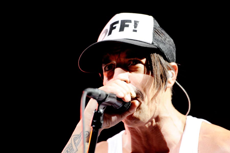Red Hot Chili Peppers – Kiedis, Flea und Co. rocken die Crowd. – Anthony Kiedis.
