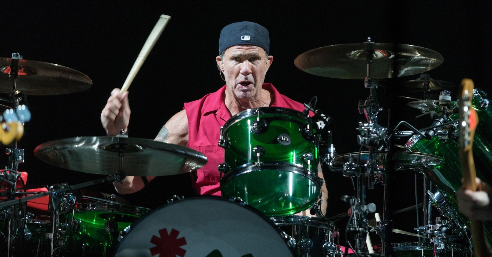 Red Hot Chili Peppers – Viel Live-Spaß mit den Chili Peppers in der Hauptstadt. – Part of Drum History: Chad Smith.