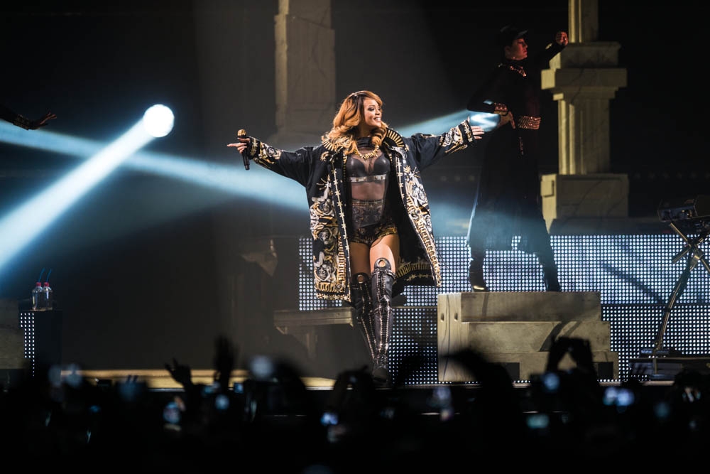 Tour-Auftakt in der Kölner Lanxess-Arena. – Rihanna, Köln 2013