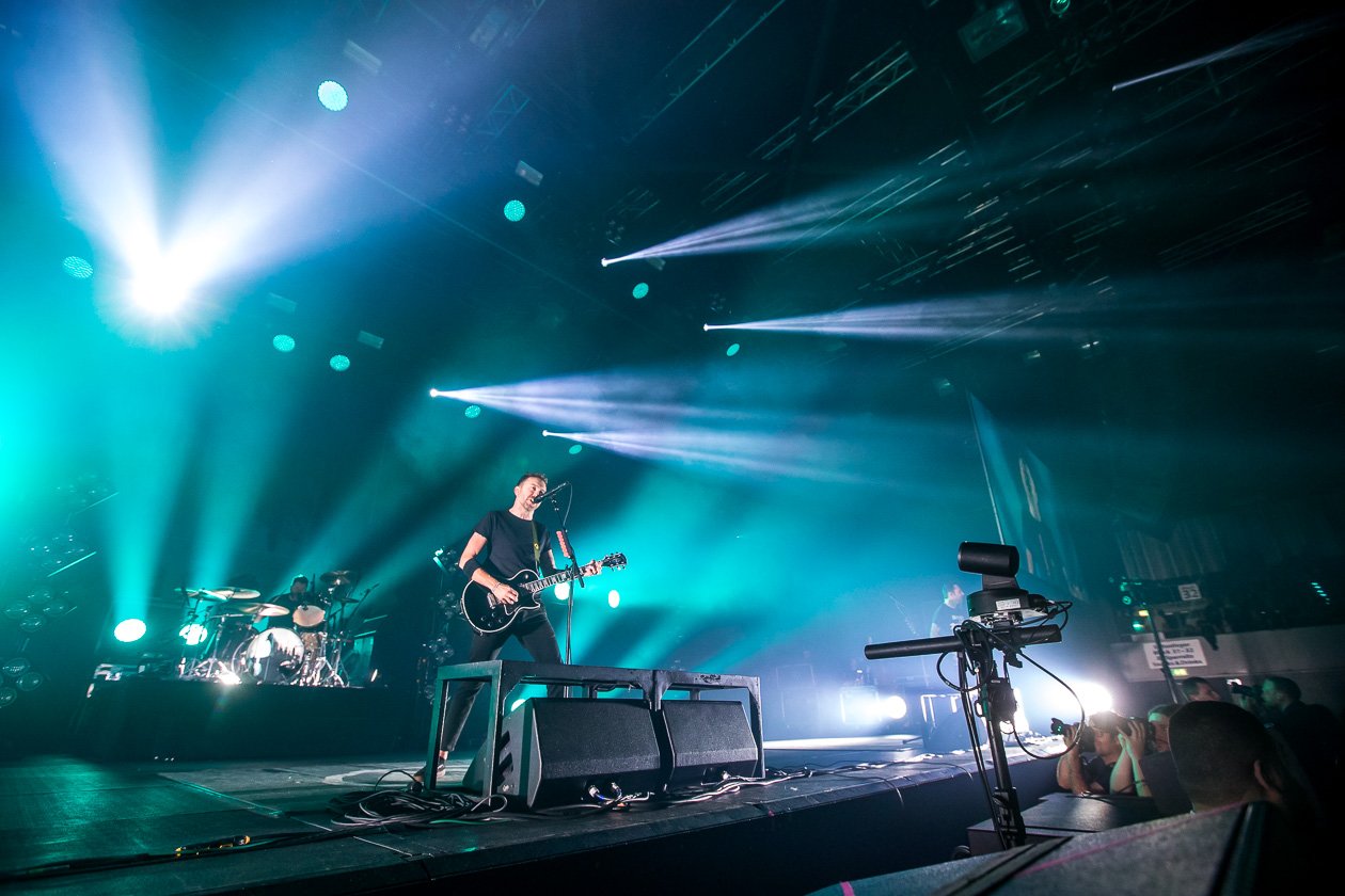 Powerchords gegen das System: mit der aktuellen Platte "Wolves" on tour. – Rise Against.