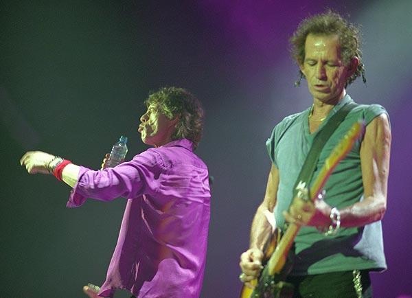 Rolling Stones – Im Rahmen der "Forty Licks"-Tour machten die Stones auch in München Station. – 