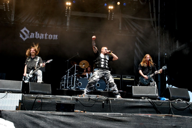 Live sind die Schweden eine sichere Bank. – Sabaton