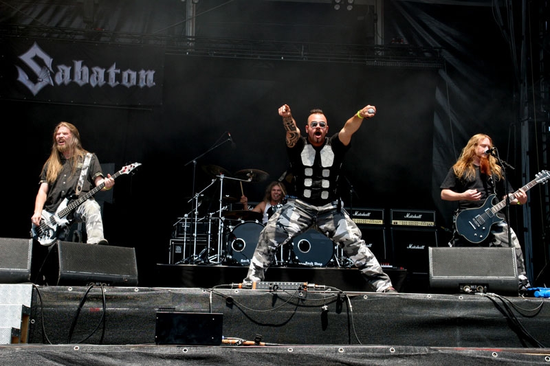 Live sind die Schweden eine sichere Bank. – Sabaton