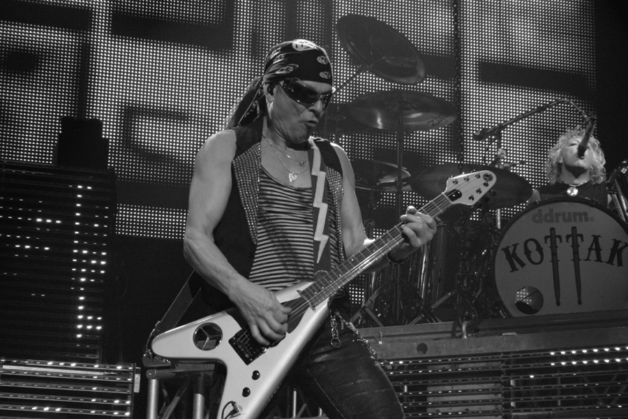 Die Scorpions 2010 auf Abschieds-Tour. – Rudolf Schenker
