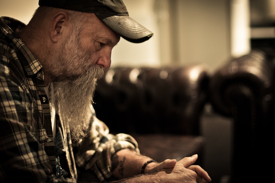 Seasick Steve und seine Gitarren in Zürich. – Seasick Steve, Zürich, 2013