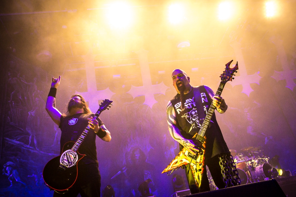 Slayer – Im Powerpack mit Anthrax und Kvelertak. – Gary Holt und Kerry.