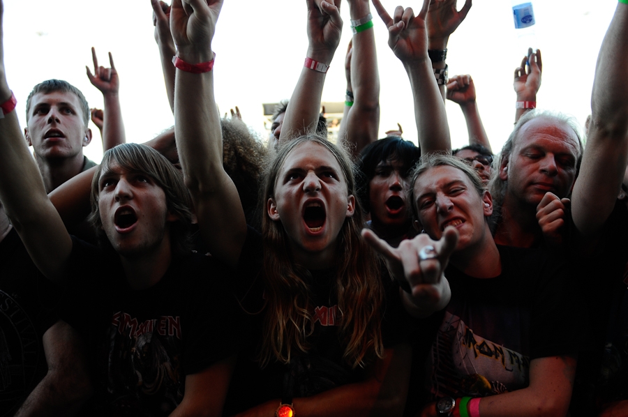 Slipknot beim Sonisphere Festival. – Slipknot als Headliner beim Sonisphere Festival 2011.