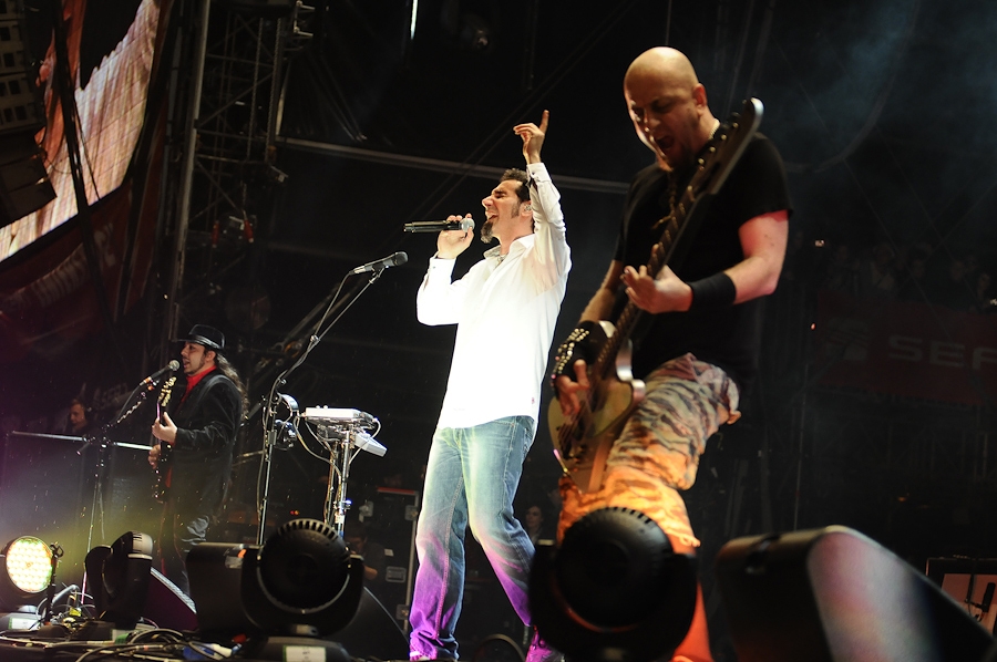 System Of A Down auf dem Headliner-Slot. – System Of A Down bei Rock Am Ring 2011.