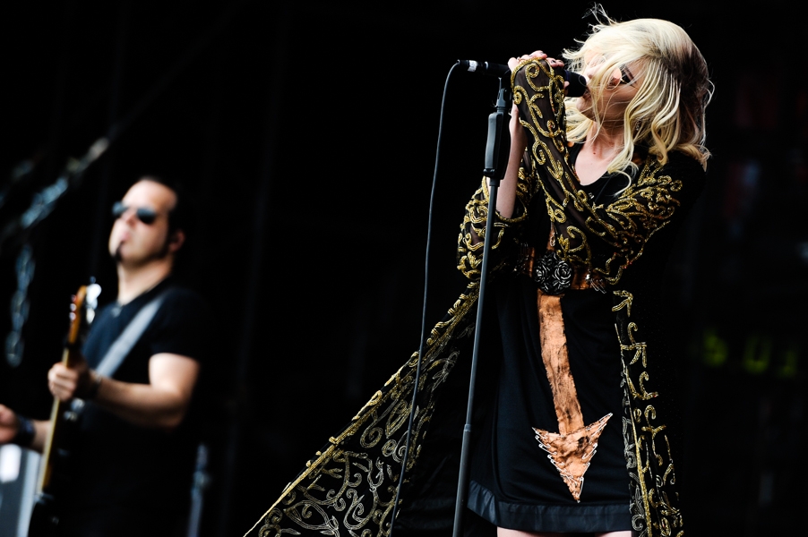 The Pretty Reckless – Frontgirl Taylor Momsen und Band in full effect. – Mark Damon und Taylor.