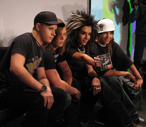 In Berlin stellten Bill und Co. ihr neues Album vor. – Tokio Hotel PK 2007