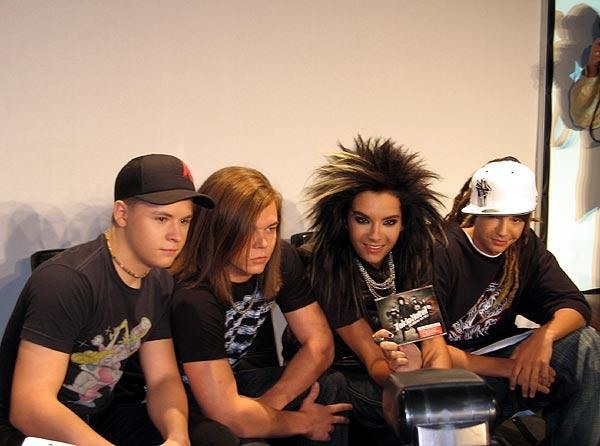 In Berlin stellten Bill und Co. ihr neues Album vor. – Tokio Hotel PK 2007