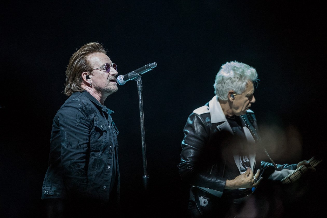 U2 – Etwa zweieinhalb Stunden spielen U2 in Berlin