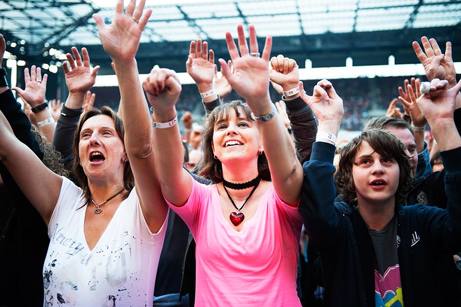 Über 30.000 Zuschauer lockte der Graf nach Köln. – Unheilig in Köln
