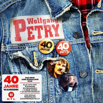 Wolfgang Petry - 40 Jahre - 40 Hits Artwork