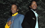 Das Hip Hop-Duo, Dre und Big Boi, in den verschiedensten Outfits..., Pressefotos | © BMG (Fotograf: )