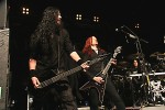 MIt doppelter Gitarrenmacht und jeder Menge Frauenpower., Arch Enemy im Schlachthof, Wiesbaden. | © laut.de (Fotograf: Michael Edele)