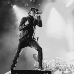 Der Linkin Park-Fronter war er beim Soutshide zum letzten Mal in Deutschland.
